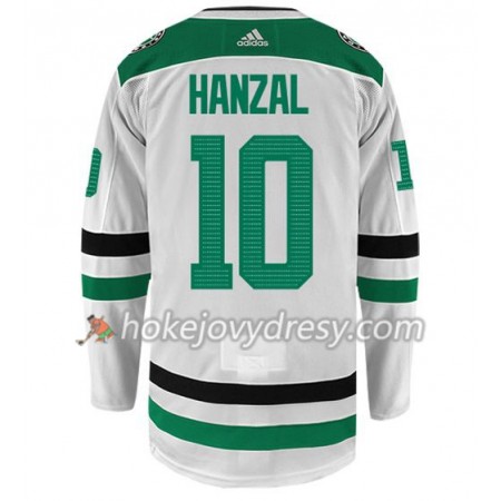 Pánské Hokejový Dres Dallas Stars MARTIN HANZAL 10 Adidas Bílá Authentic